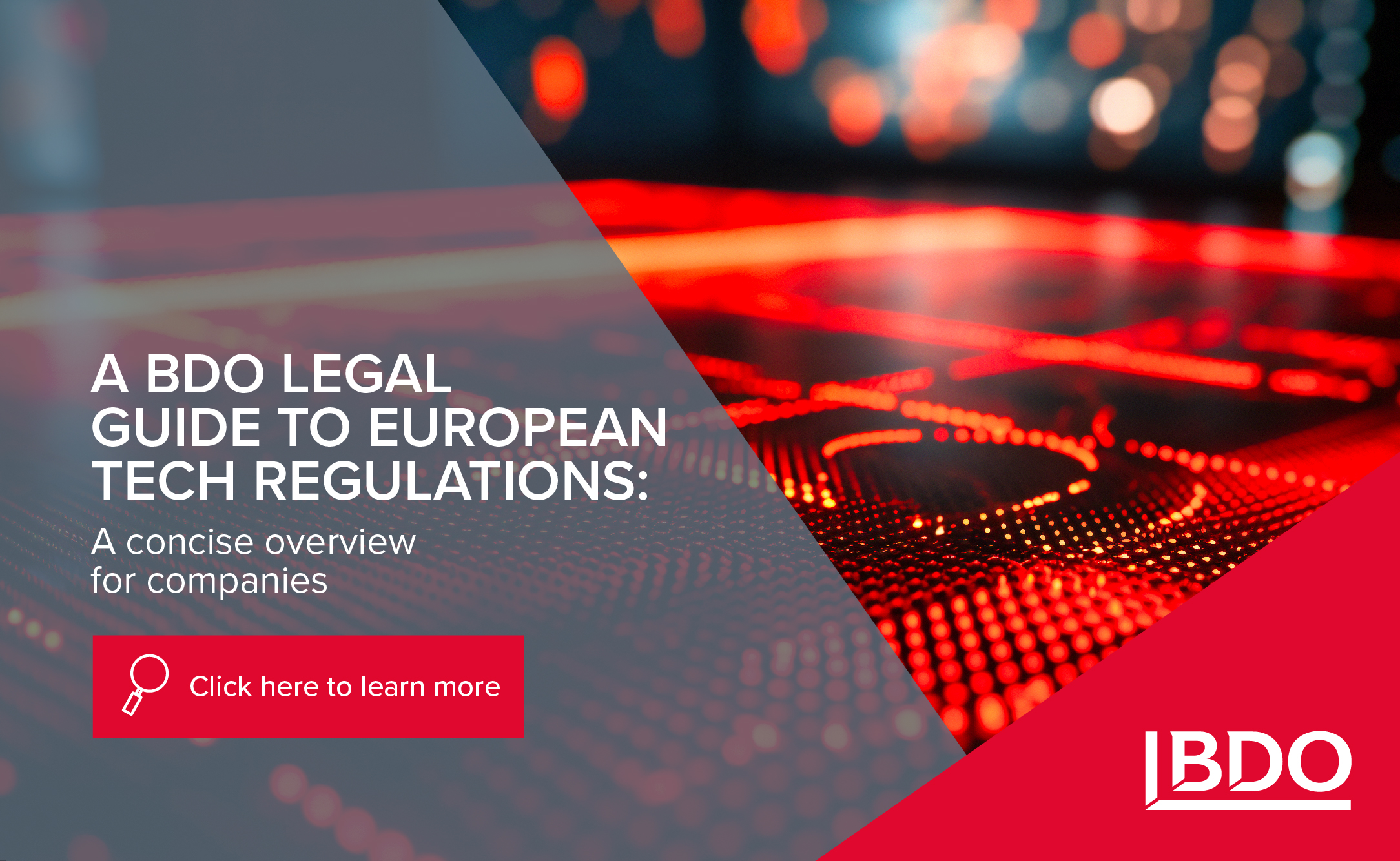 BDO Legal Guide to European Tech Regulations BDO